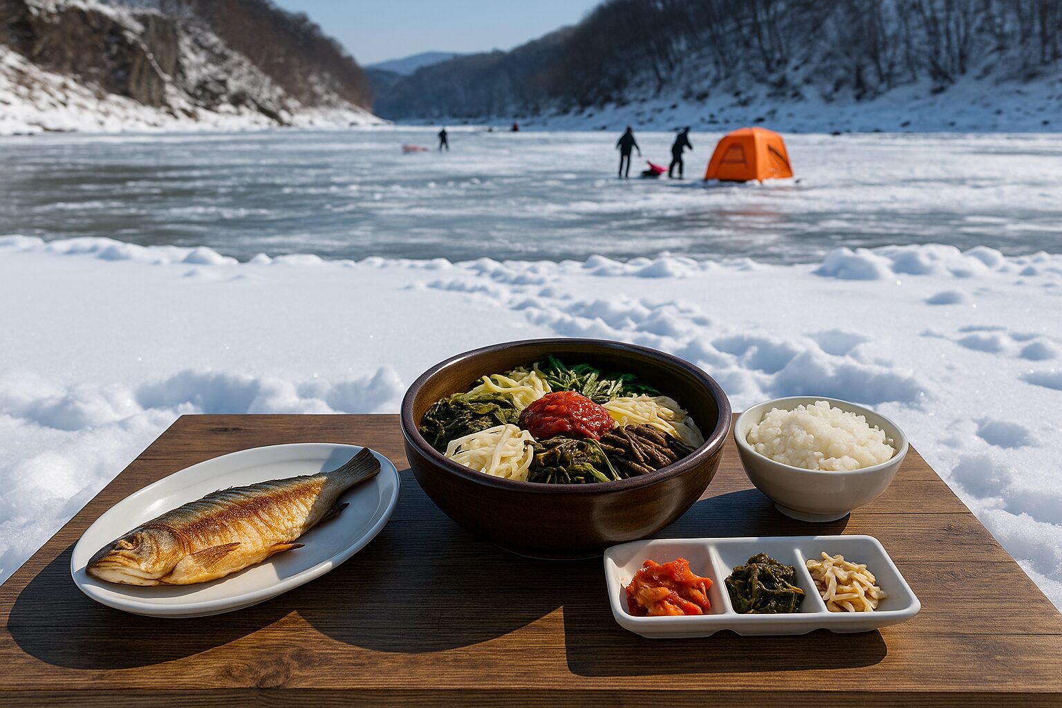 철원 한탄강얼음음식축제 – 얼음 위에서 즐기는 철원의 진짜 겨울 미식