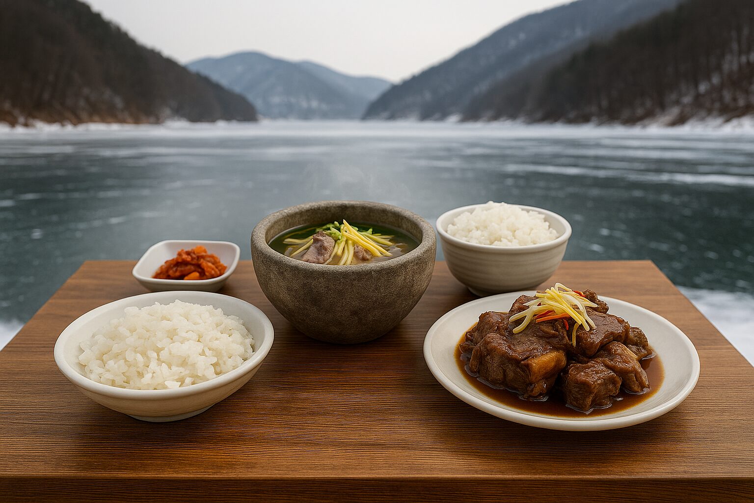철원 한탄강얼음음식축제 – 얼음 위에서 즐기는 특별한 겨울 미식