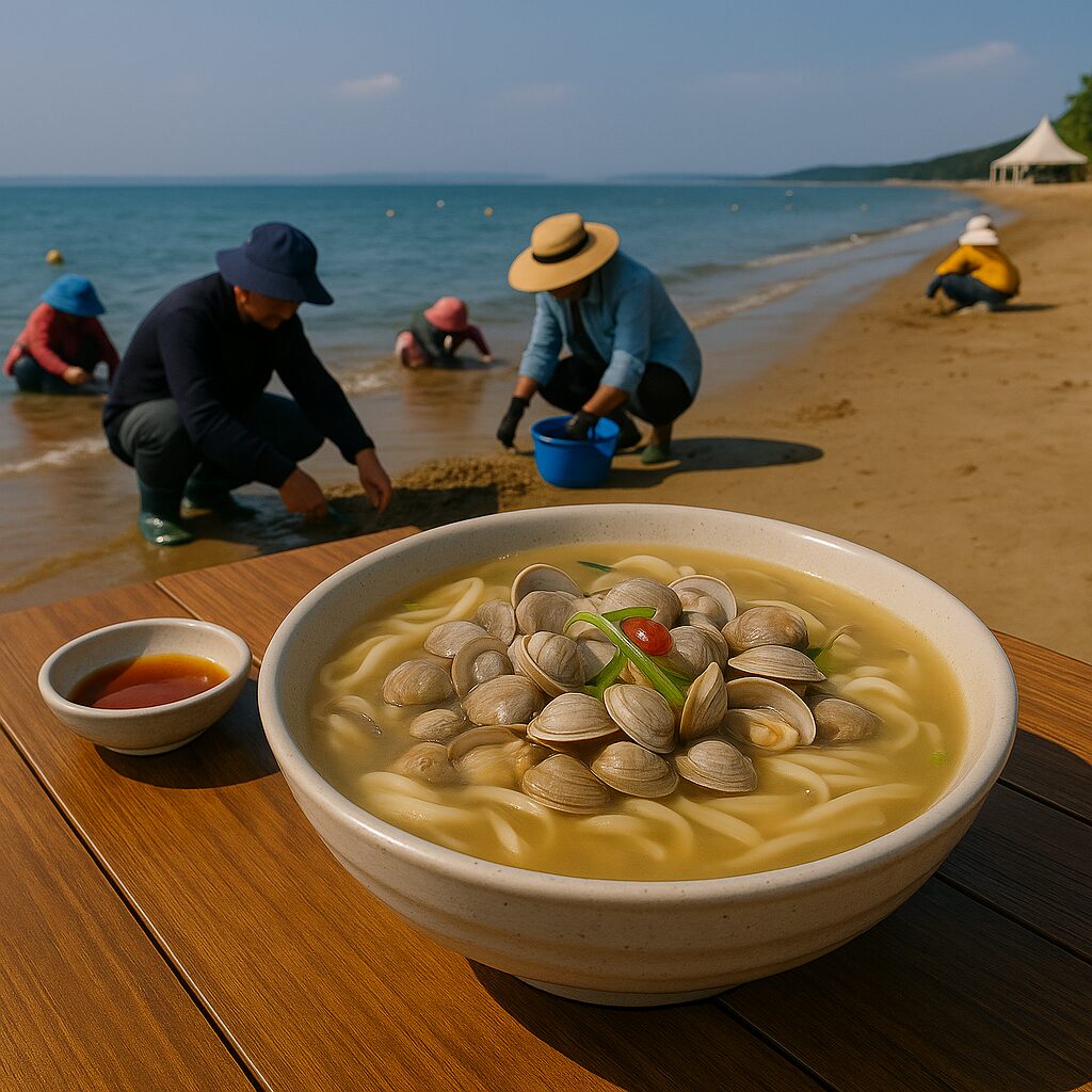 태안 바지락축제 – 갯벌 체험과 해산물 미식이 어우러진 바다의 향연