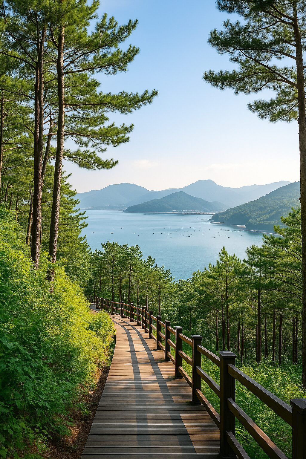 통영 미륵산자연수목원 – 바다와 산이 어우러진 자연의 정원