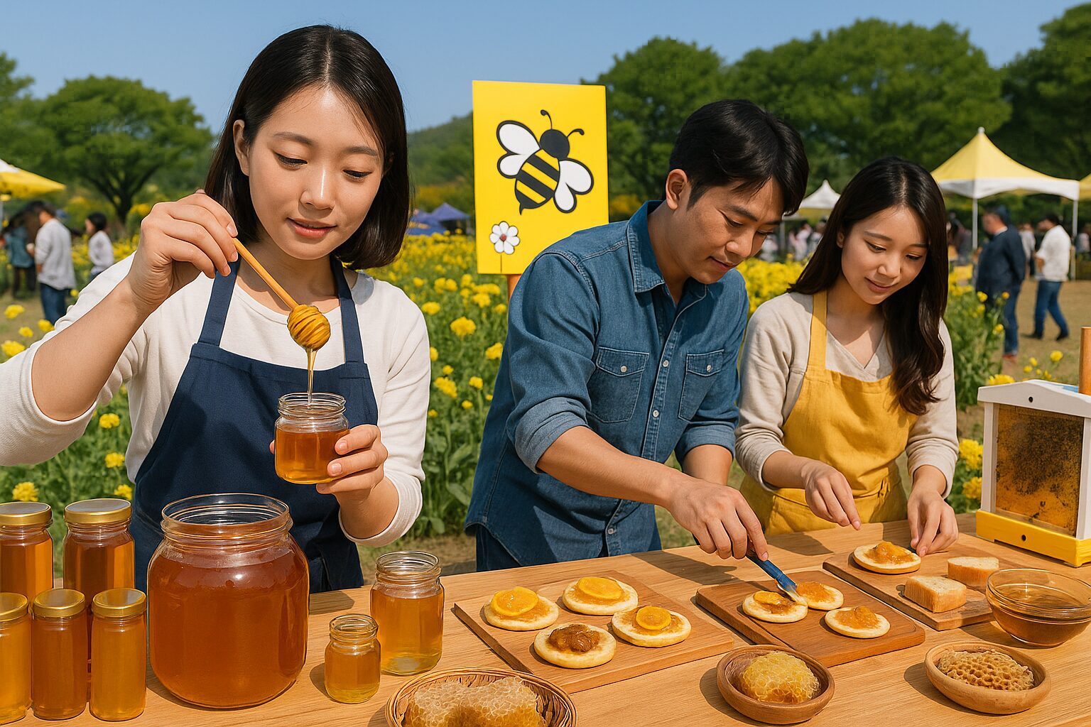 🍯 제주 꿀축제 – 자연이 선물한 달콤한 봄의 향기 야생화꿀, 감귤꿀, 꿀요리와 함께하는 제주만의 미식축제! 봄 햇살 속에서 달콤한 힐링여행을 즐겨보세요.