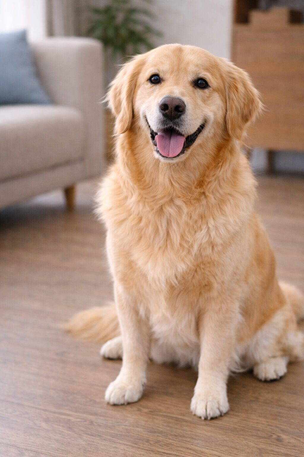 골든리트리버 – 온화하고 아이들과 잘 어울림