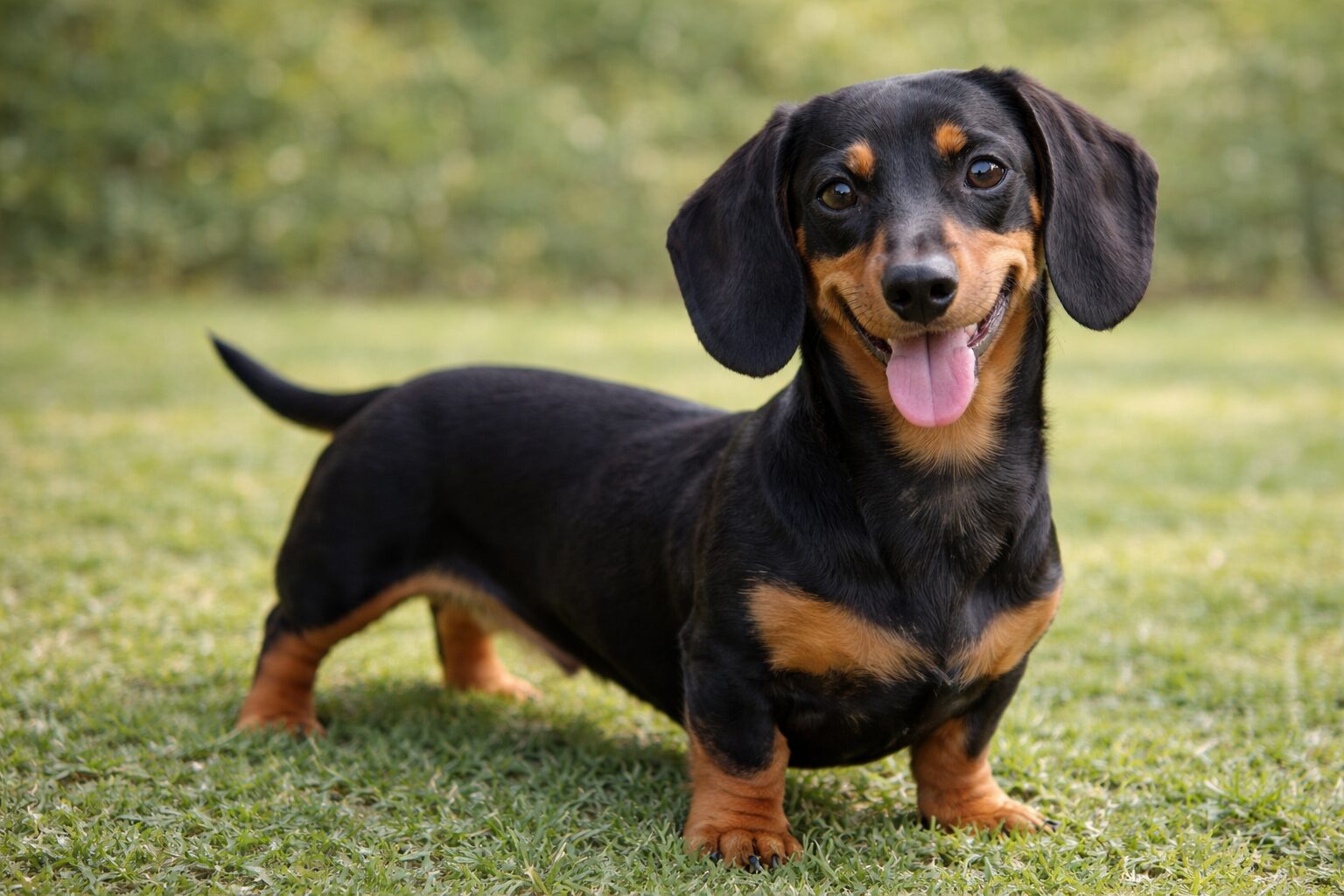 닥스훈트 – 긴 몸과 짧은 다리, 사냥 본능 강함