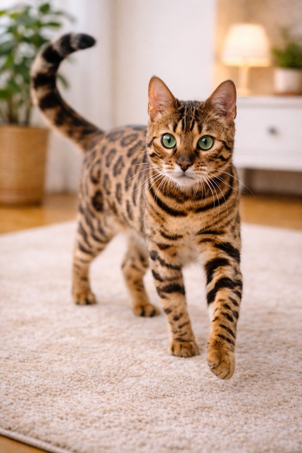 벵갈 – 야생미와 활동성 겸비