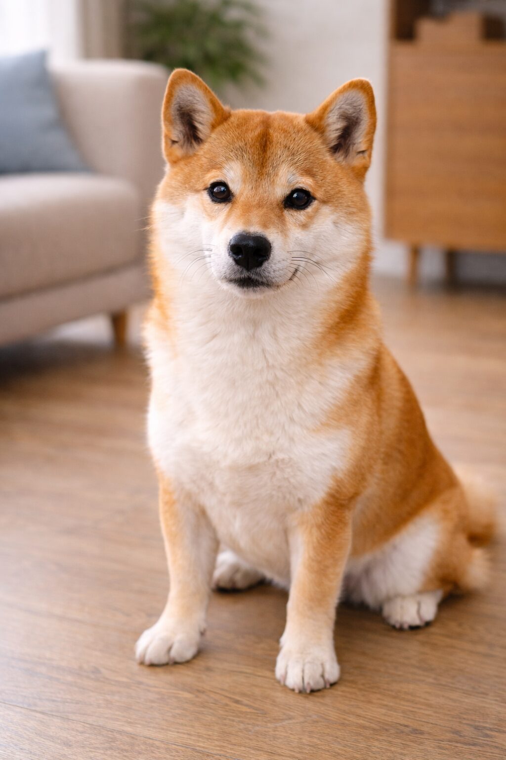 시바견 – 독립적이며 고양이 같은 성격