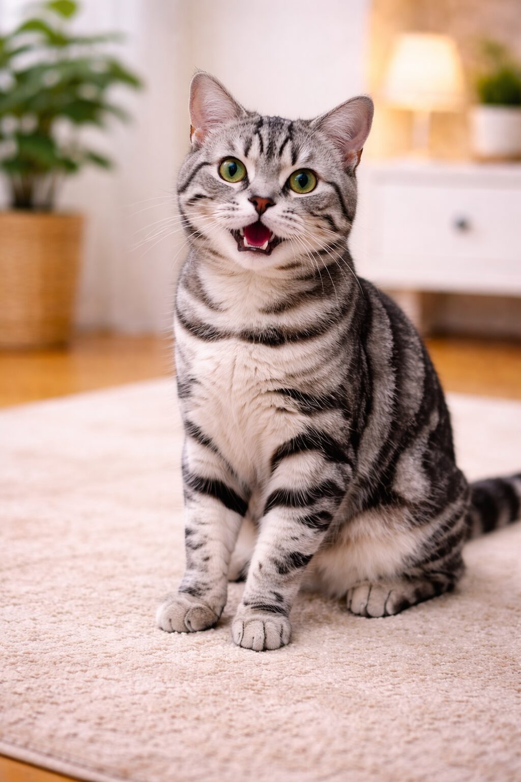 아메리칸숏헤어 – 활발하고 친화력 좋음