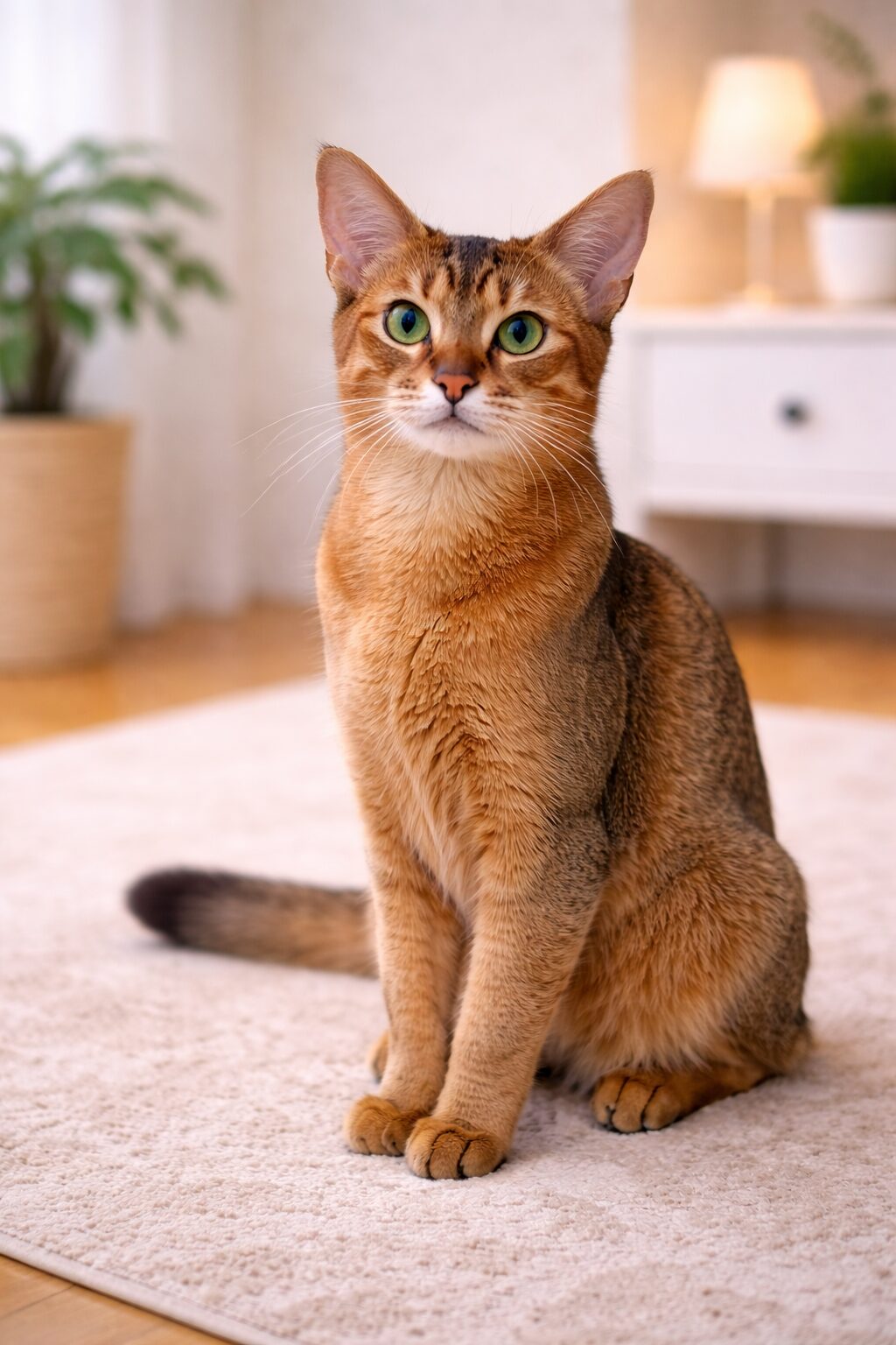 아비시니안 – 활동적이고 장난기 많음