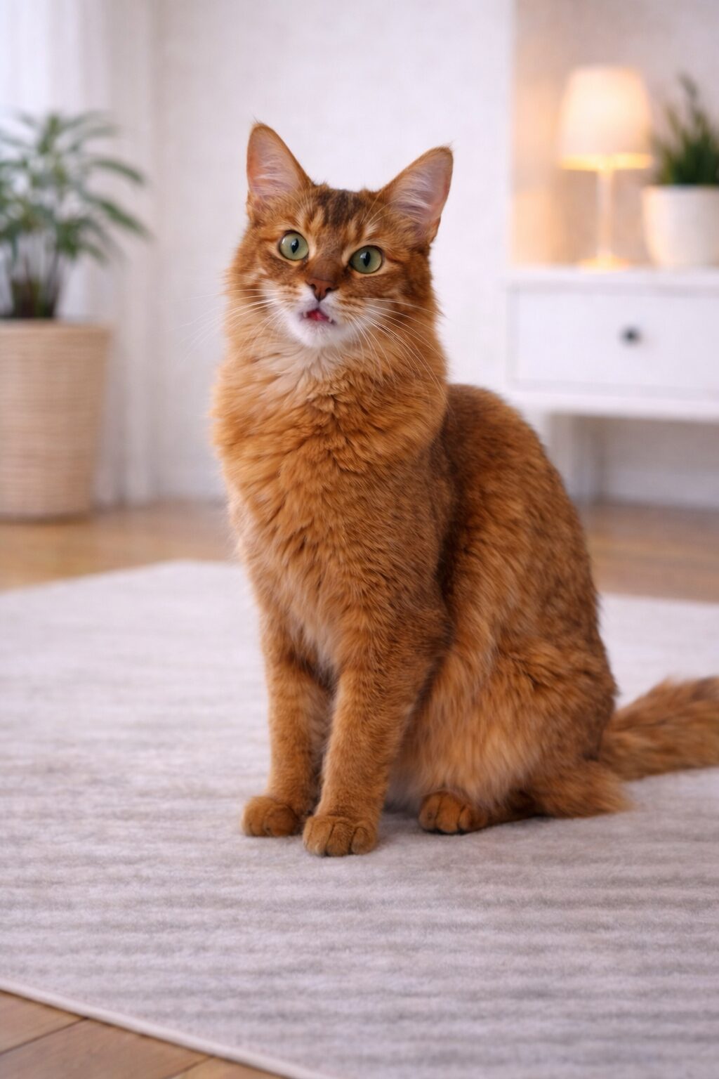 하바나브라운 – 갈색 털, 애정 많음