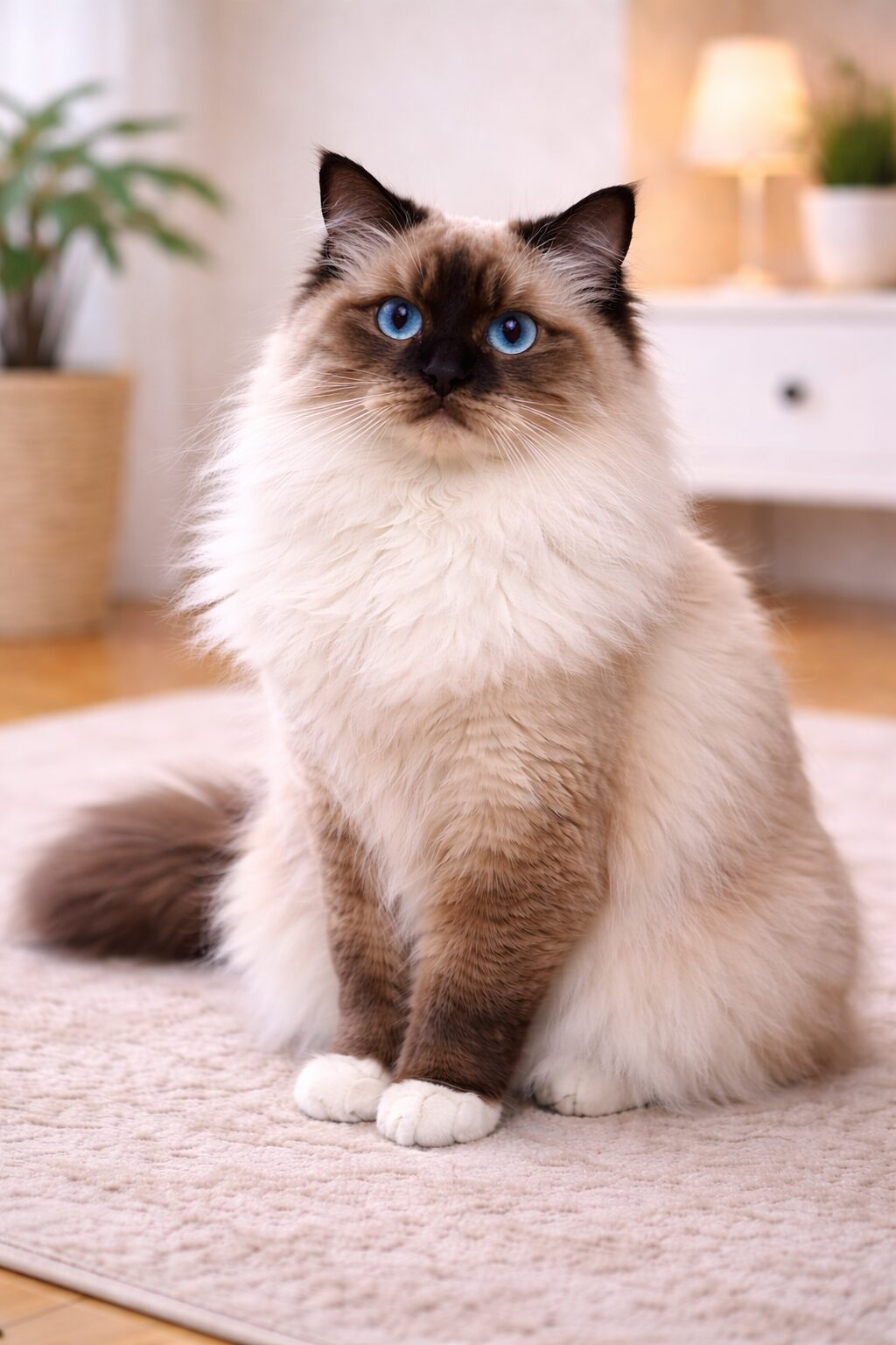 히말라얀 – 페르시안+샴의 특징