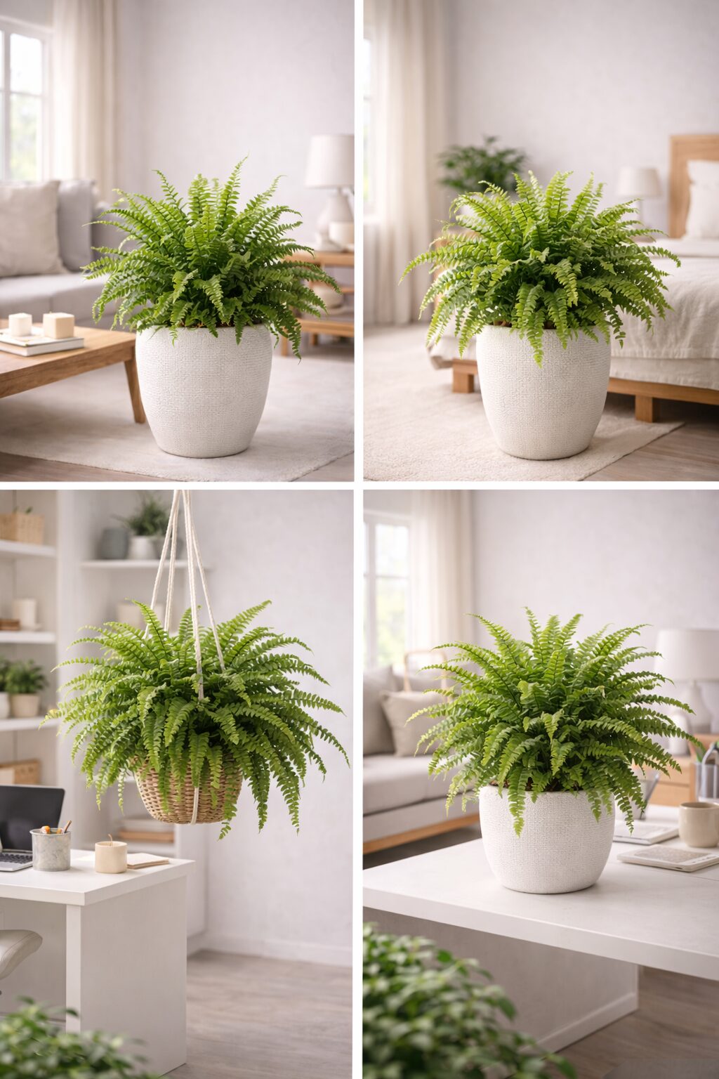 보스턴고사리 – 습도 조절에 도움을 주는 식물