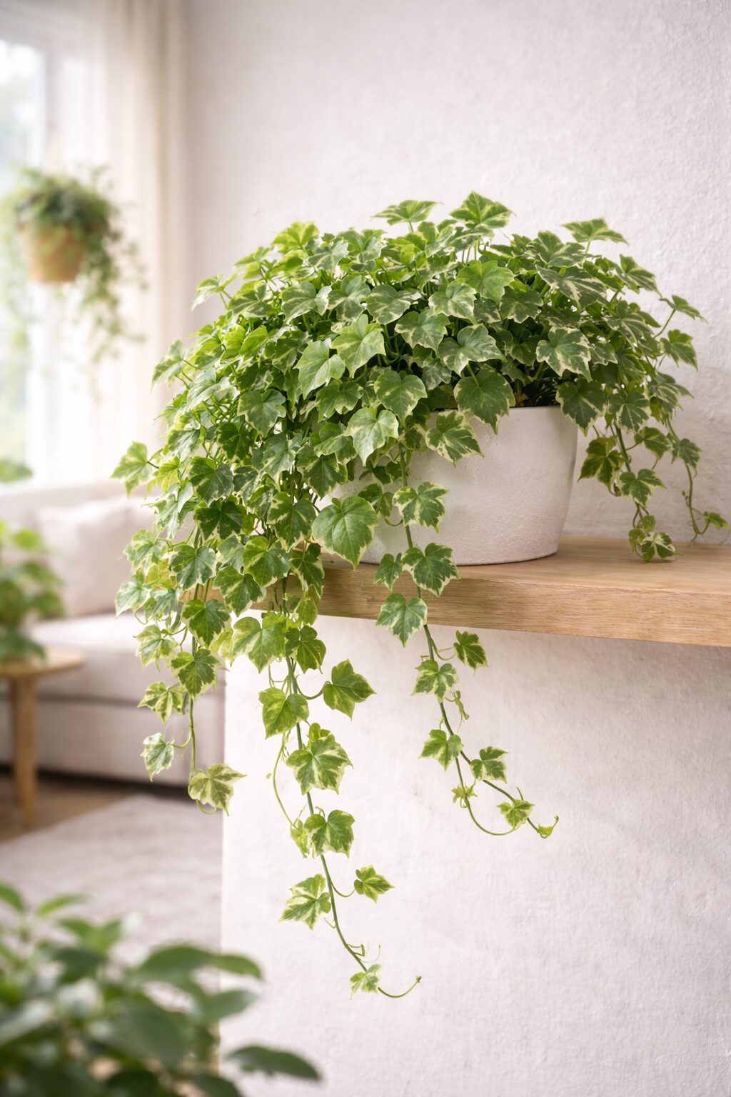 아이비 – 어디서나 잘 자라는 대표 덩굴 실내 식물