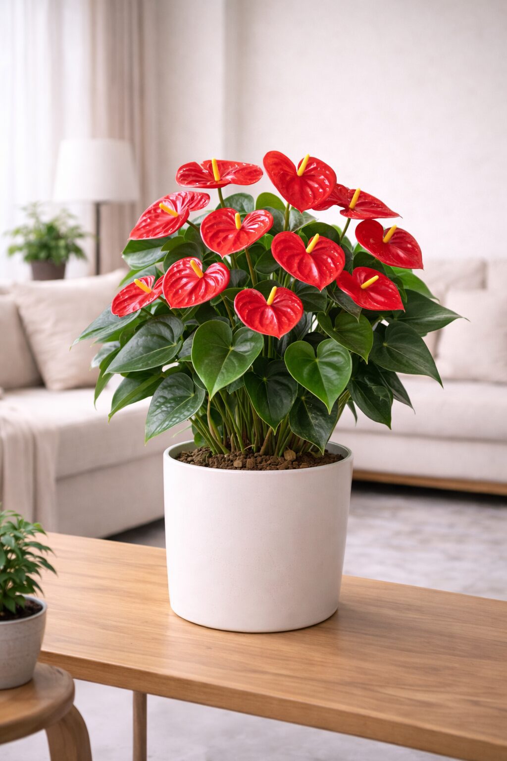 안스리움 – 세련된 분위기를 만드는 식물