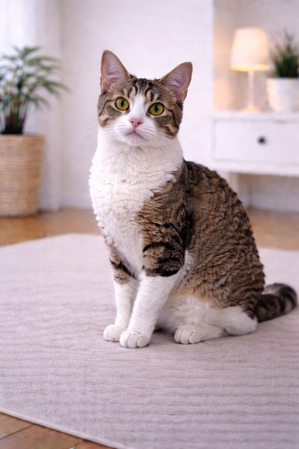 저먼렉스 – 부드러운 곱슬 털