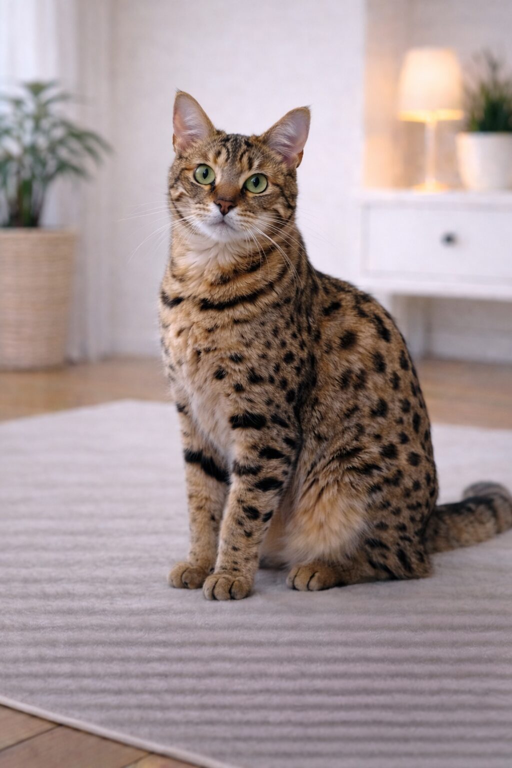 캘리포니아스팽글드 – 표범 무늬