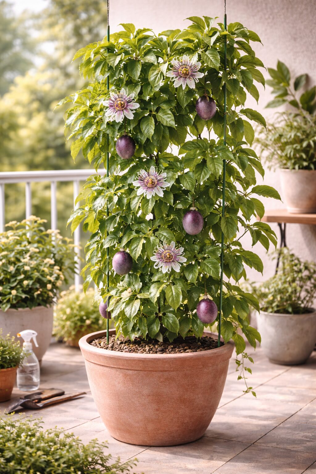 패션프루트 – 덩굴형 과일 식물