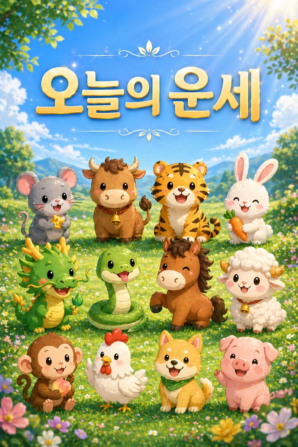띠별 오늘의 운세 – 2026년 5월 1일 (금요일)