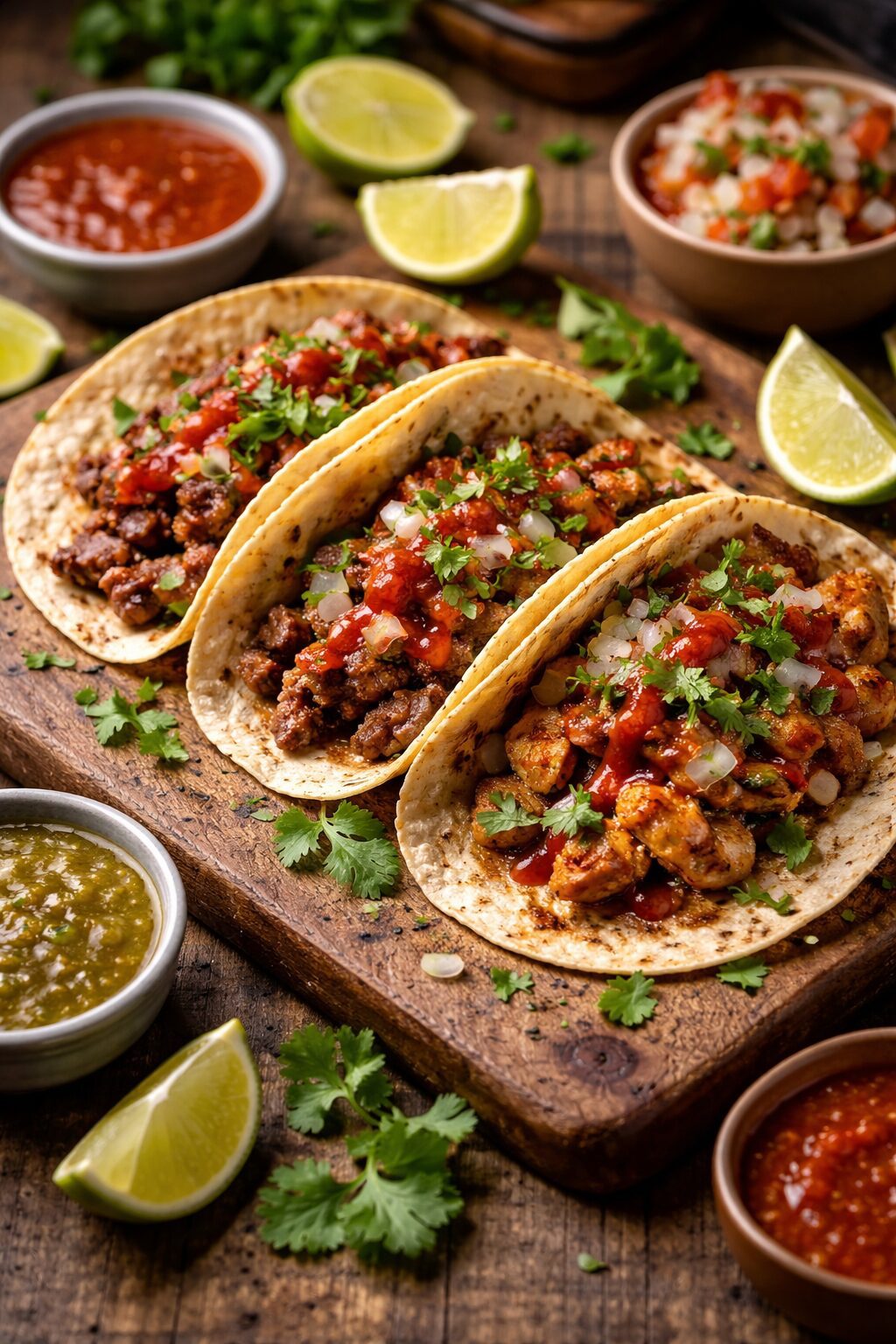 멕시코 타코 – 한 손에 담긴 풍미의 정점