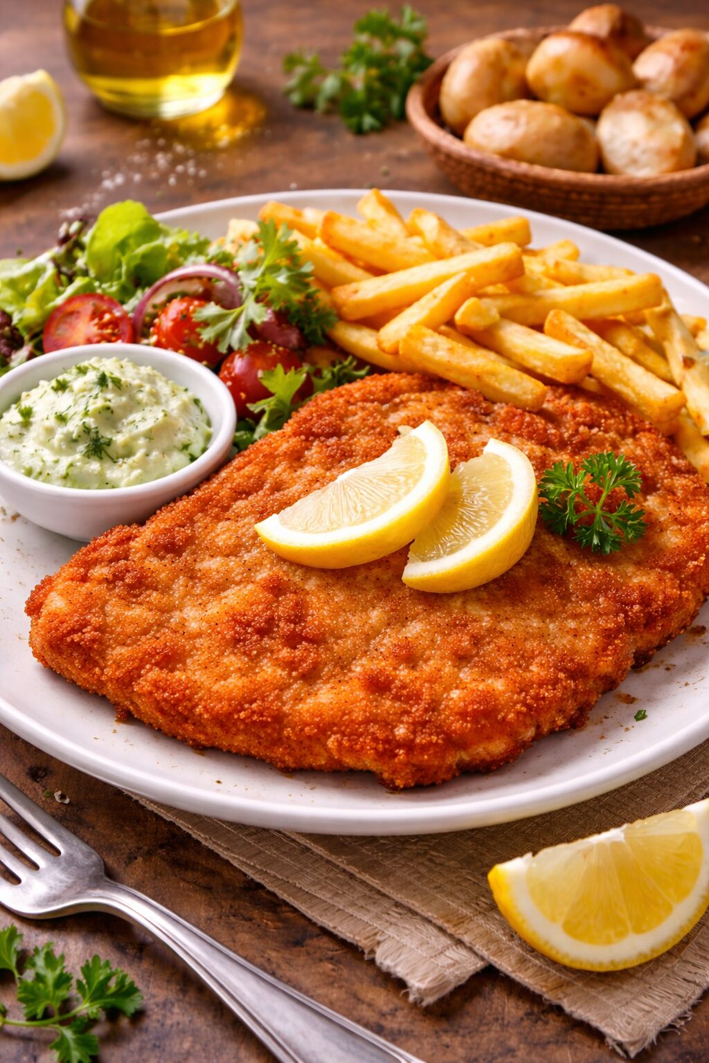 독일 슈니첼 – 바삭함과 육즙의 완벽한 조화