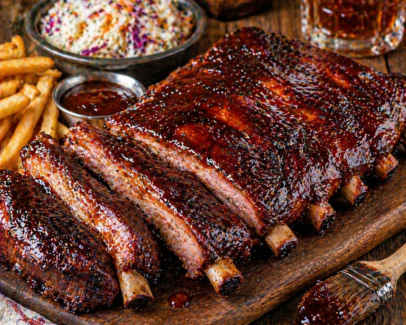 미국 BBQ 립 – 진한 소스와 부드러운 육즙의 정석