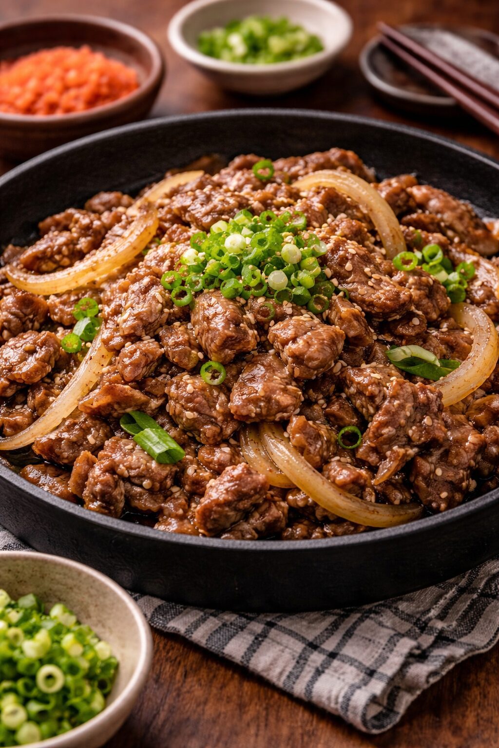 한국 불고기 – 달콤한 양념이 매력적인 대표 고기 요리