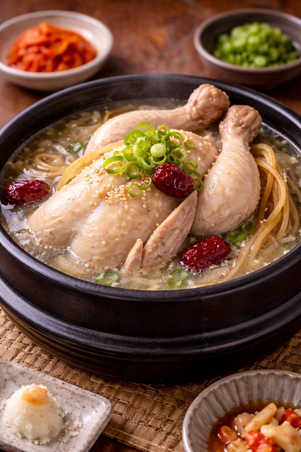 한국 삼계탕 – 몸을 보하는 대표 보양식