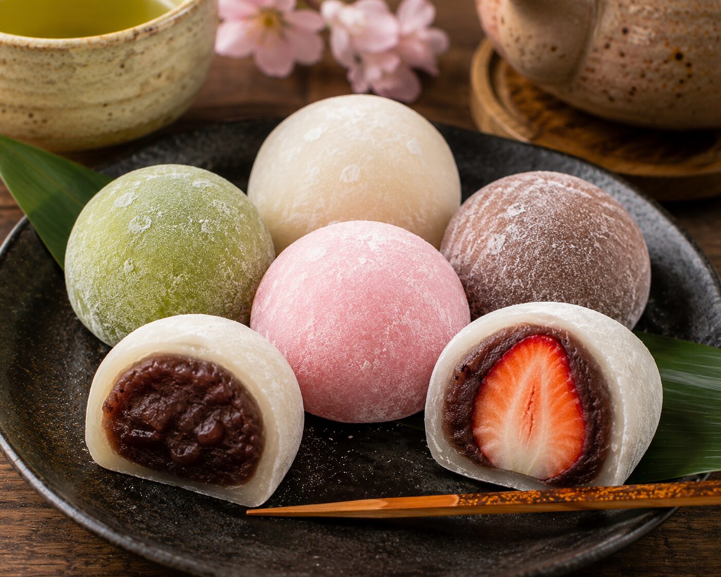 🍡 일본 모찌 – 쫀득함이 매력적인 전통 디저트 - YummyLucky