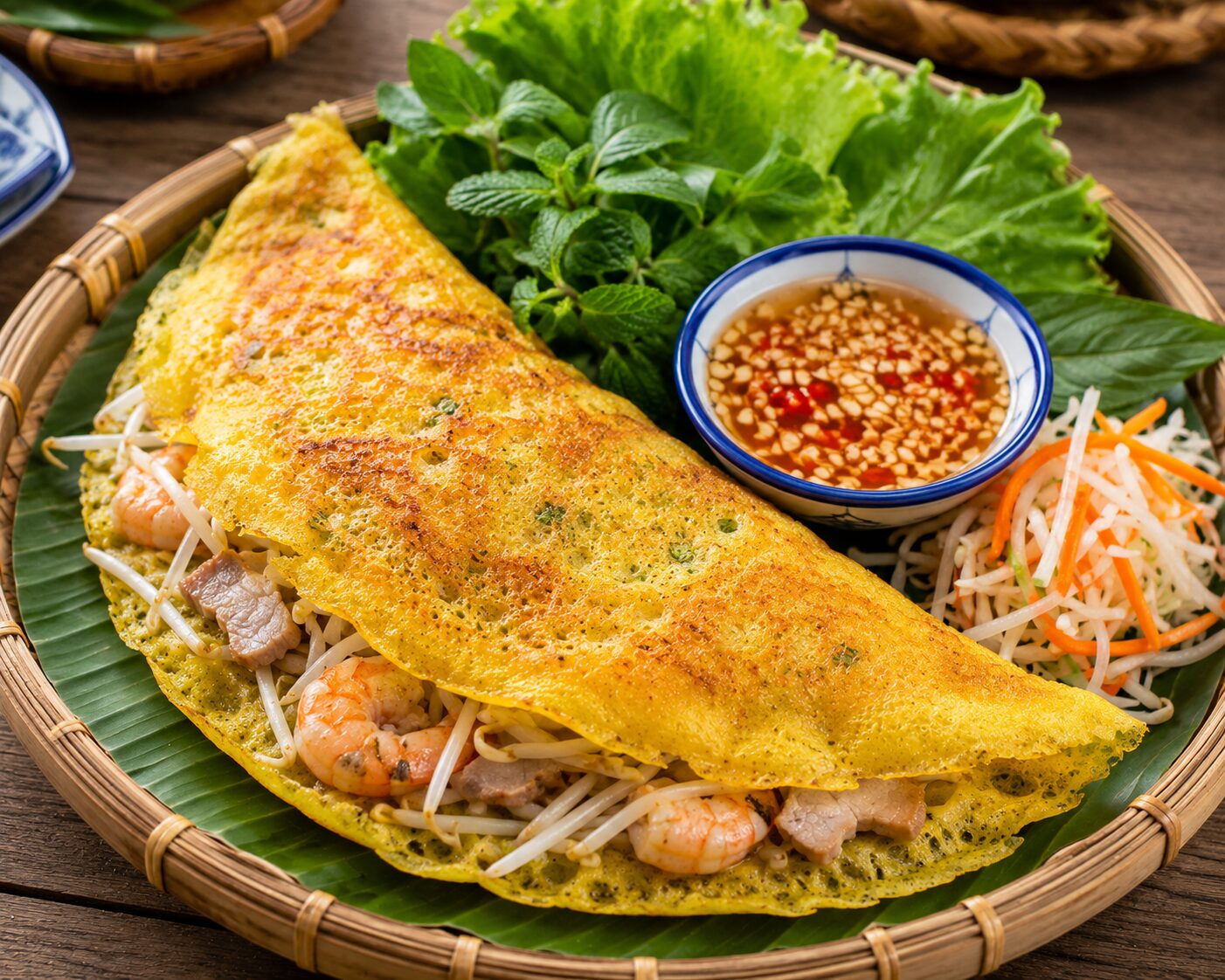 베트남 반쎄오 – 바삭한 식감이 매력적인 전통 부침요리