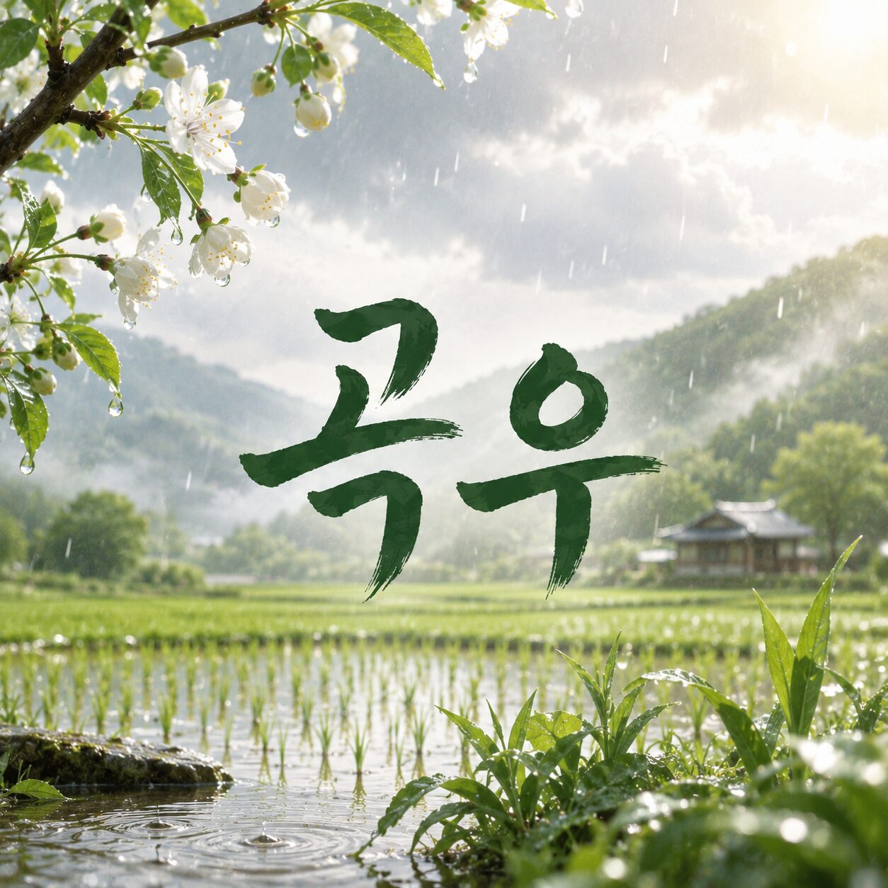 곡우(穀雨) 뜻과 풍습, 날씨 특징 알아보기