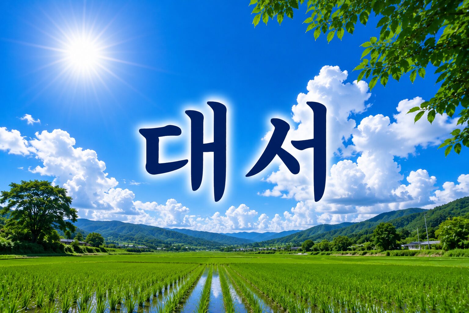 대서(大暑) 뜻과 풍습, 날씨 특징 알아보기