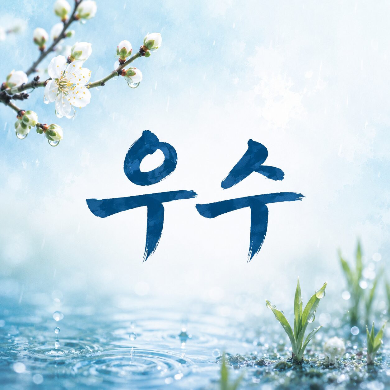 우수(雨水) 뜻과 풍습, 날씨 특징 알아보기
