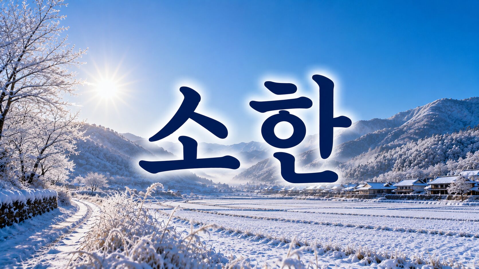 소한(小寒) 뜻과 풍습, 날씨 특징 알아보기