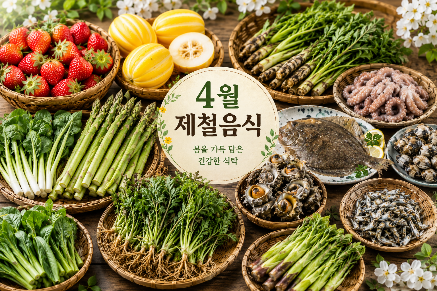 4월 제철음식 총정리