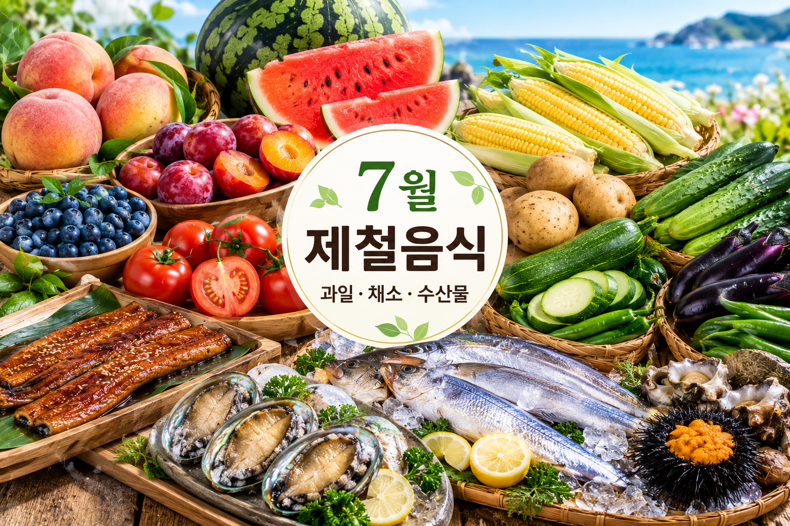 7월 제철음식 총정리