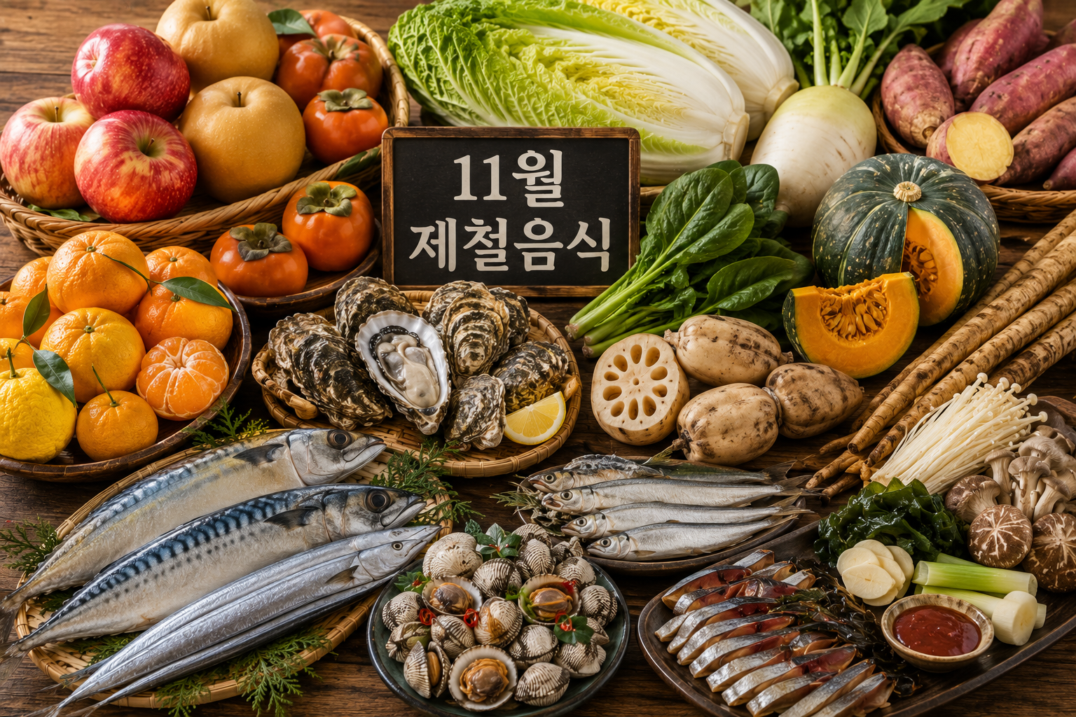 11월 제철음식 총정리