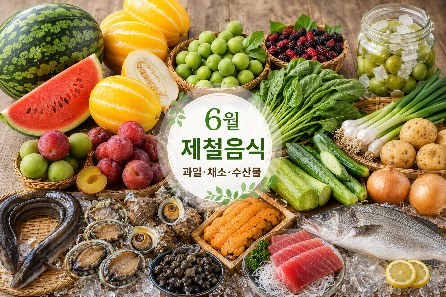 6월 제철음식 총정리
